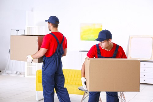 Office removal team planning a commercial move in Croydon