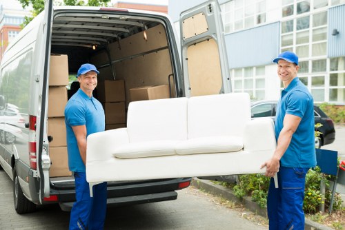 Man with a van ready for a local move in Croydon