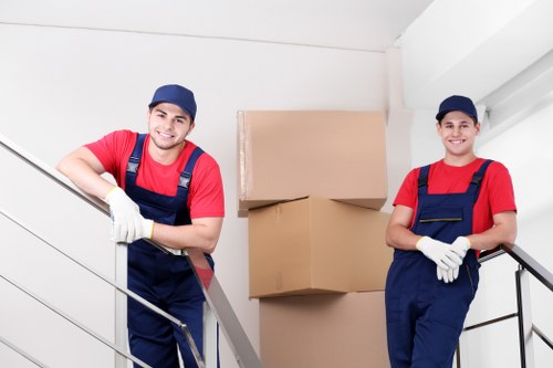 Prepared moving boxes and household items for Croydon truck hire