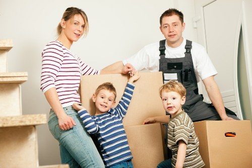 Man With Van Croydon team handling a move with safety equipment