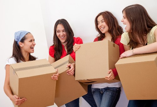 Local furniture removals team handling household items in Croydon