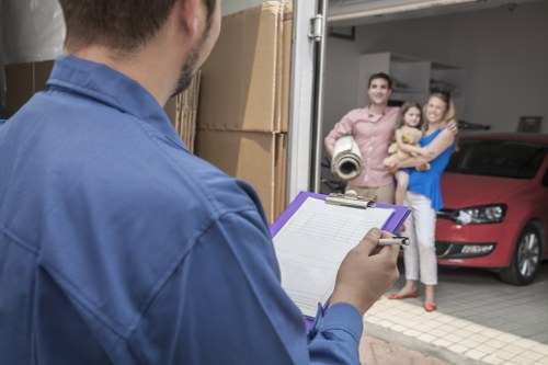 House removalists helping with a local Croydon home move