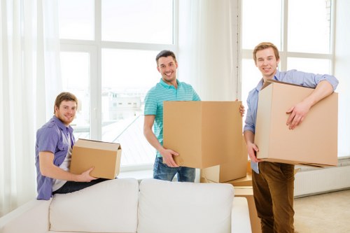 Commercial moving truck service for office items in Croydon