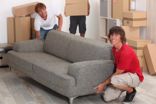 Local team collecting bulky household furniture in Croydon