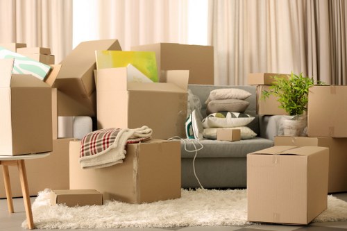 Professional flat removal service helping with a Croydon apartment move