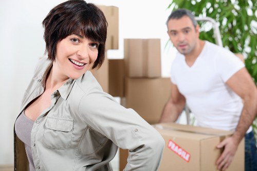 Careful handling of furniture during a student move in Croydon